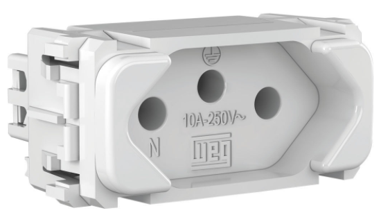 tomada 2 p t 10 a 250 vca 251055