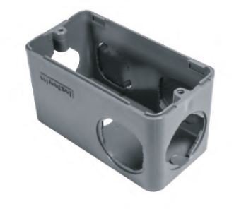 caixa derivacao lp5c cinza