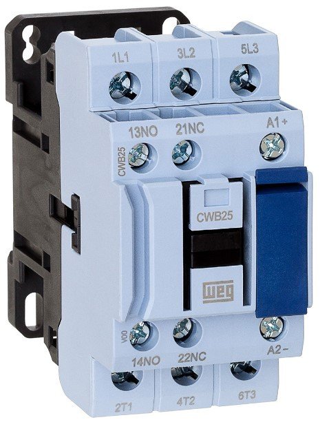 contator cwb weg azul 25a