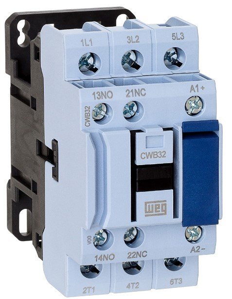 contator cwb weg azul 32a