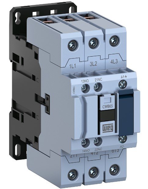 contator cwb weg azul 65a