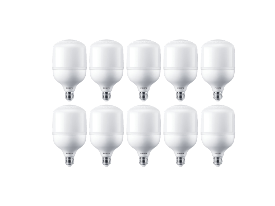 kit 10 lampadas led e27 bulbo philips luz fria 11w fria