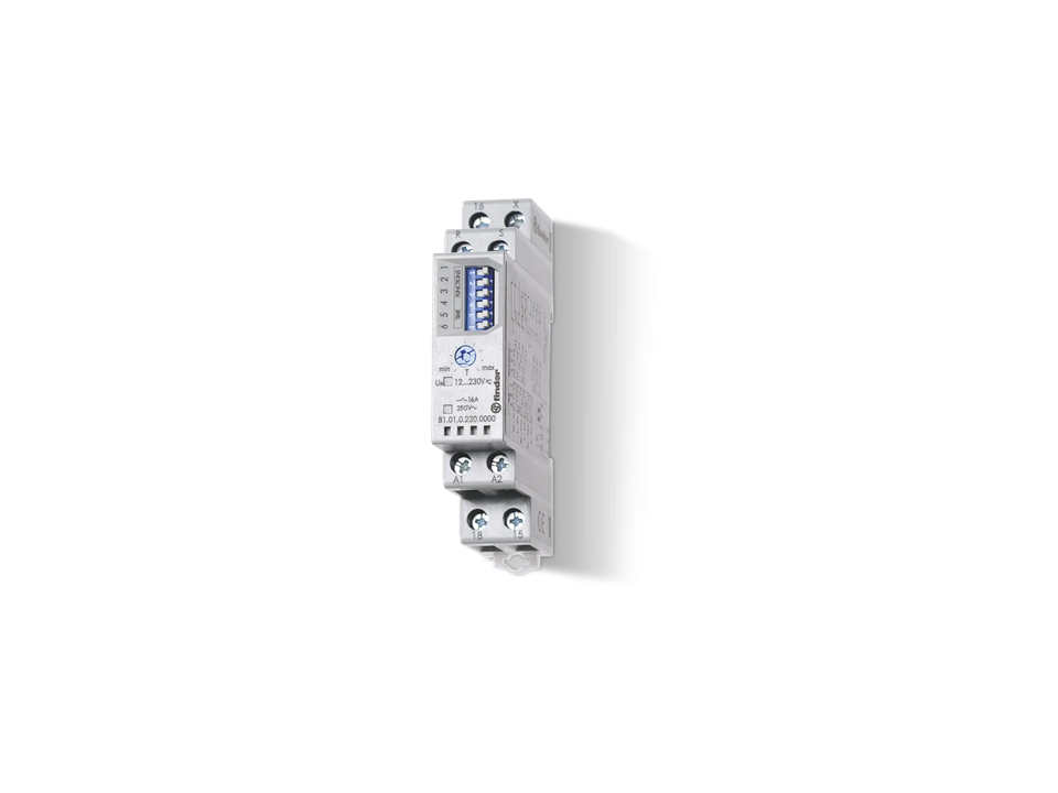 temporizador modular serie 81 01 finder 1