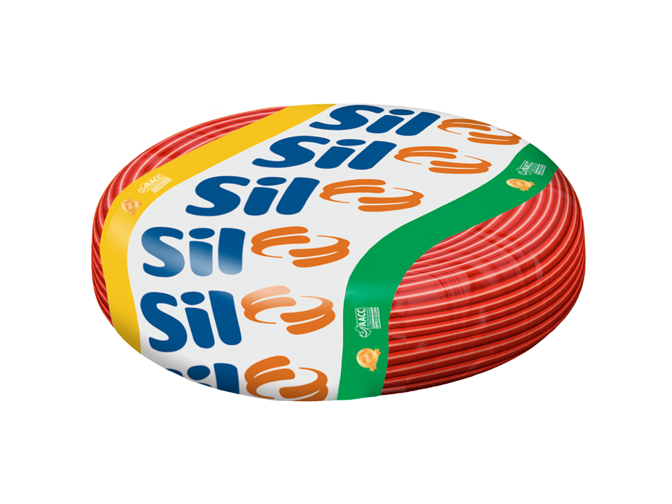 cabo flexivel flexsil sil 100m vermelho