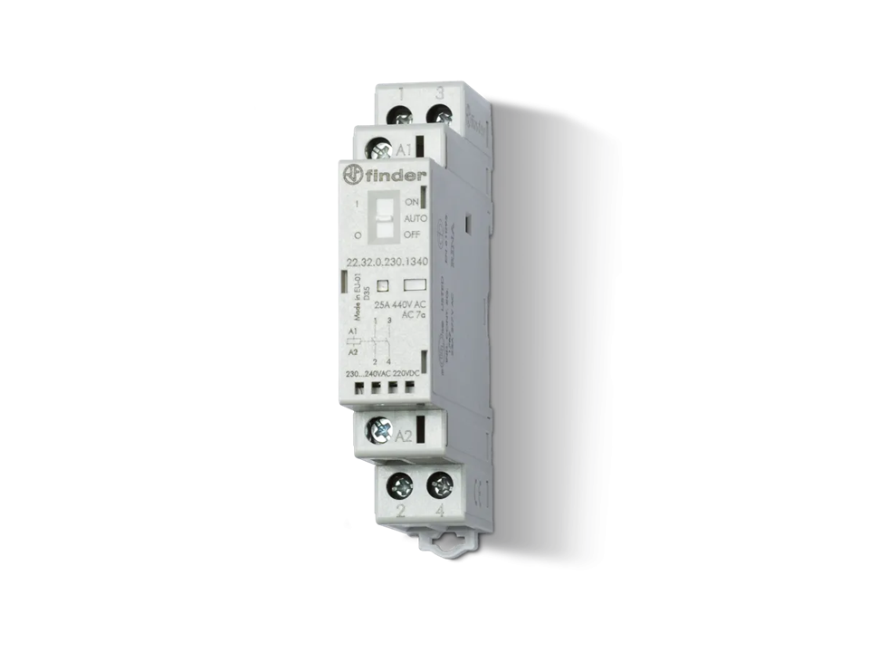 contator modular serie 22 32 finder 1