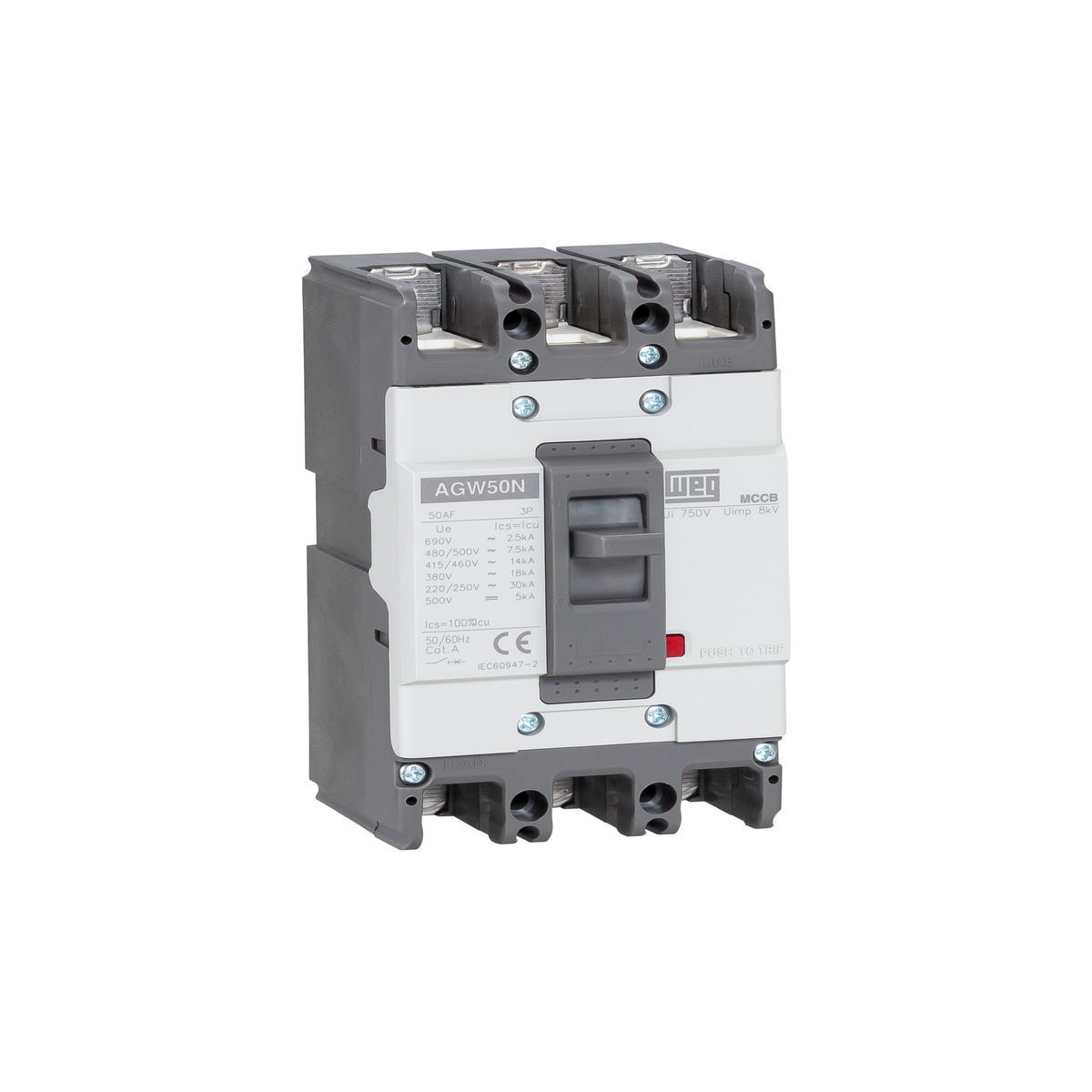 wdc disjuntor agw50n 3p 1200wx12