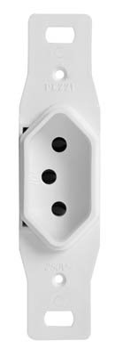 tomada 2pt branco 20a 40087